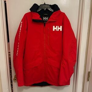 Helly Hansen Alert Red Active Fall 2 Parka Size L